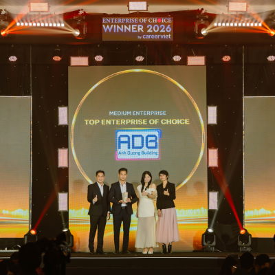 ÁNH DƯƠNG BUILDING ĐƯỢC VINH DANH Ở BA HẠNG MỤC TẠI HOLISTIC EXCELLENCE 2026