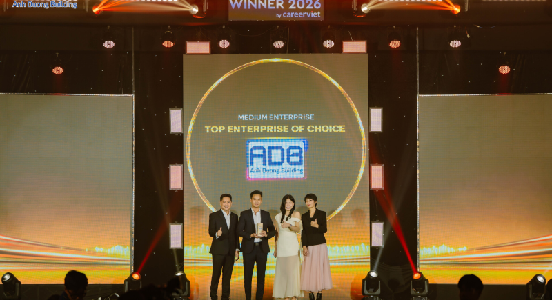 ÁNH DƯƠNG BUILDING ĐƯỢC VINH DANH Ở BA HẠNG MỤC TẠI HOLISTIC EXCELLENCE 2026