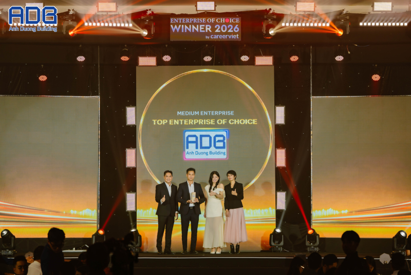 ÁNH DƯƠNG BUILDING 在 2026 年全面卓越奖（HOLISTIC EXCELLENCE 2026）评选中荣获三大奖项